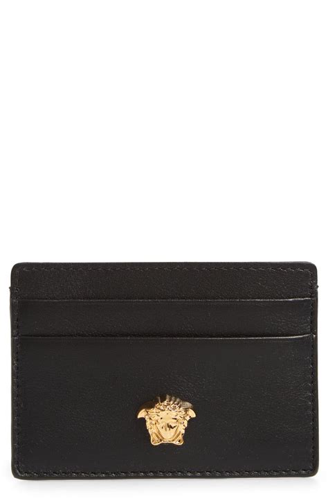 case pacchiane versace|Versace Men's Medusa Leather Card Case .